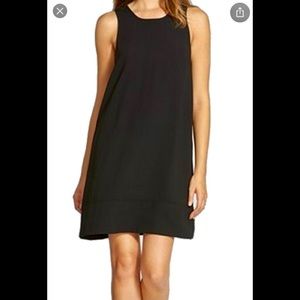 Black racerback dress
